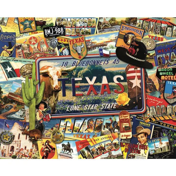 Lone Star State Puzzle By Kate Ward Thacker