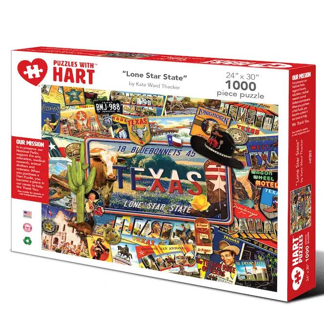 Lone Star State Puzzle By Kate Ward Thacker