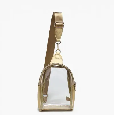 Ellen Clear Sling Bag w/ Removable Strap