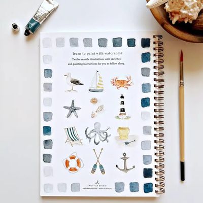 Watercolor Workbook Seaside