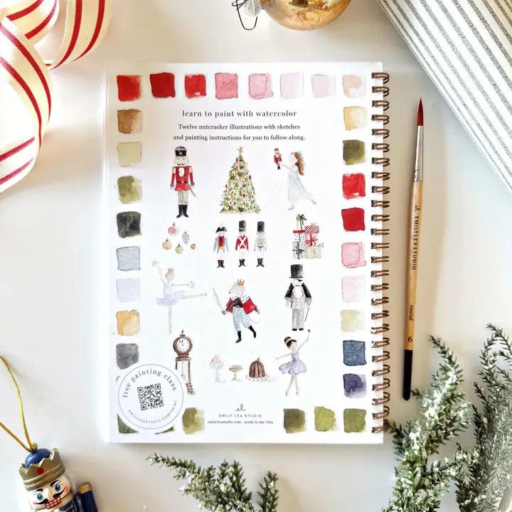Watercolor Workbook Nutcracker