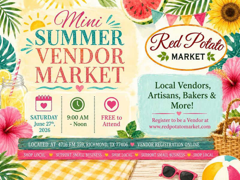 Summer Mini Market June 27, 2026
