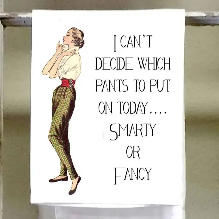 Tea Towel Smarty or Fancy