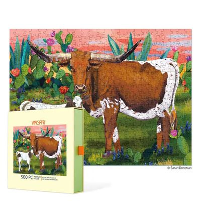 Longhorns 500 Piece Puzzle