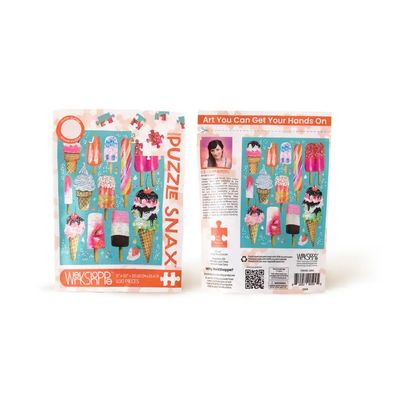 Ice Cream &amp; Pops 100 Piece Puzzle Snax
