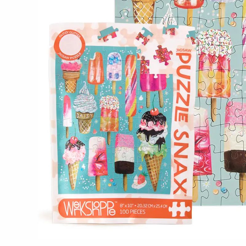 Ice Cream &amp; Pops 100 Piece Puzzle Snax