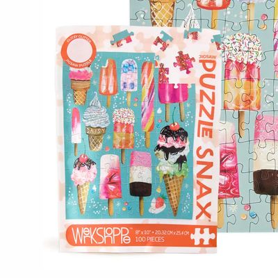 Ice Cream &amp; Pops 100 Piece Puzzle Snax