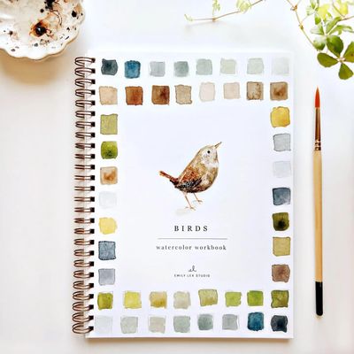 Watercolor Workbook Birds