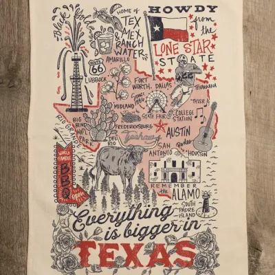 Everything is Bigger in Texas Towel