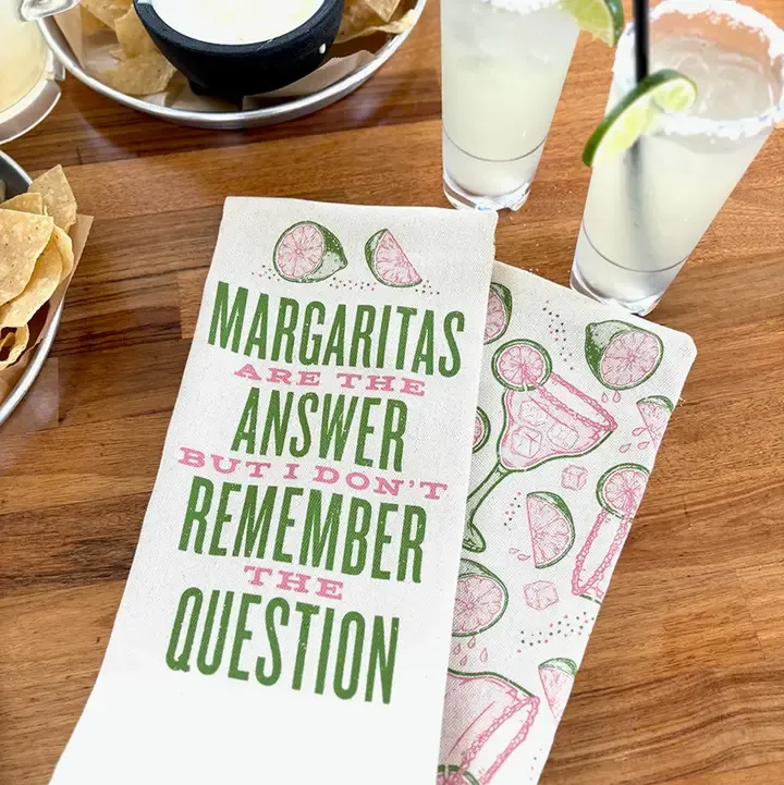 Margaritas are the Answer Towel