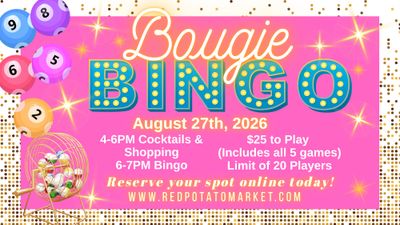 Bougie Bingo August 27th, 2026