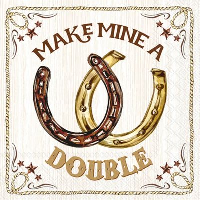 Horseshoes Cocktail Napkins