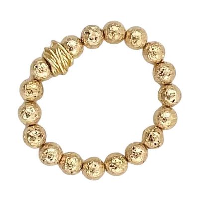 Gold Lava Bracelet