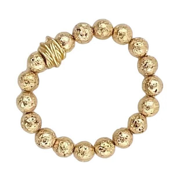 Gold Lava Bracelet