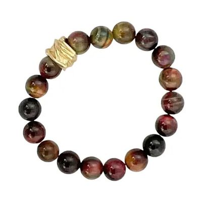 Rainbow Tiger Eye Bracelet
