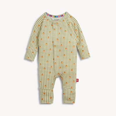 Pumpkin Plaid Convertible Coverall