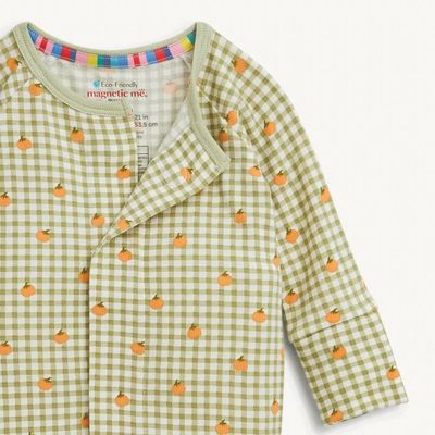 Pumpkin Plaid Convertible Coverall