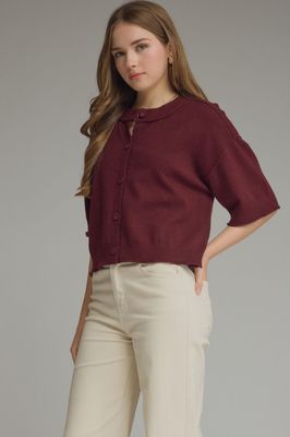 Short Sleeve Cardigan