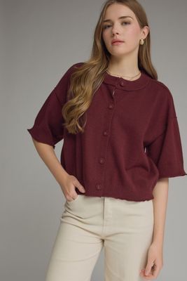Short Sleeve Cardigan