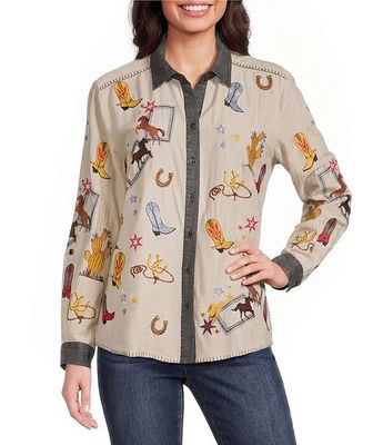 Western Novelty Snap Front Shirt