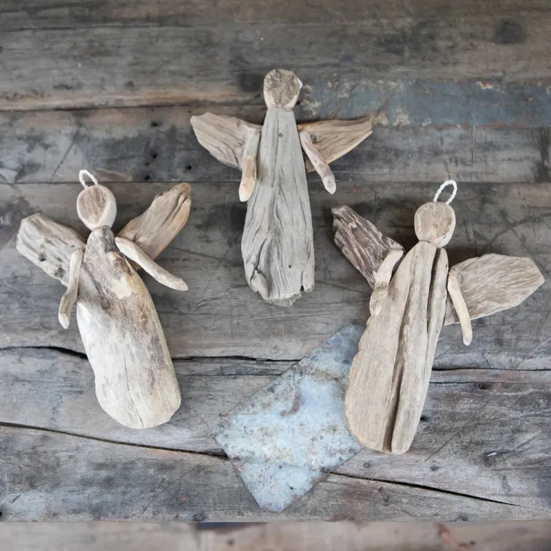 Small Driftwood Angels