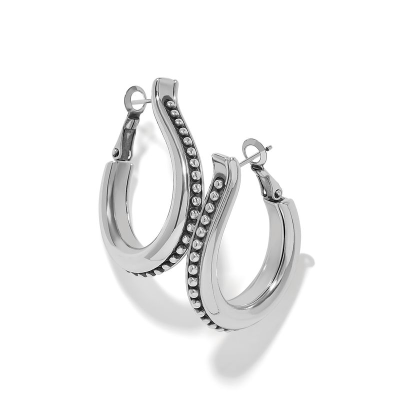 Pretty Tough Arch Bold Hoop Earrings
