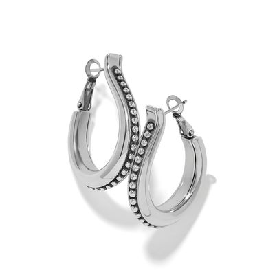 Pretty Tough Arch Bold Hoop Earrings