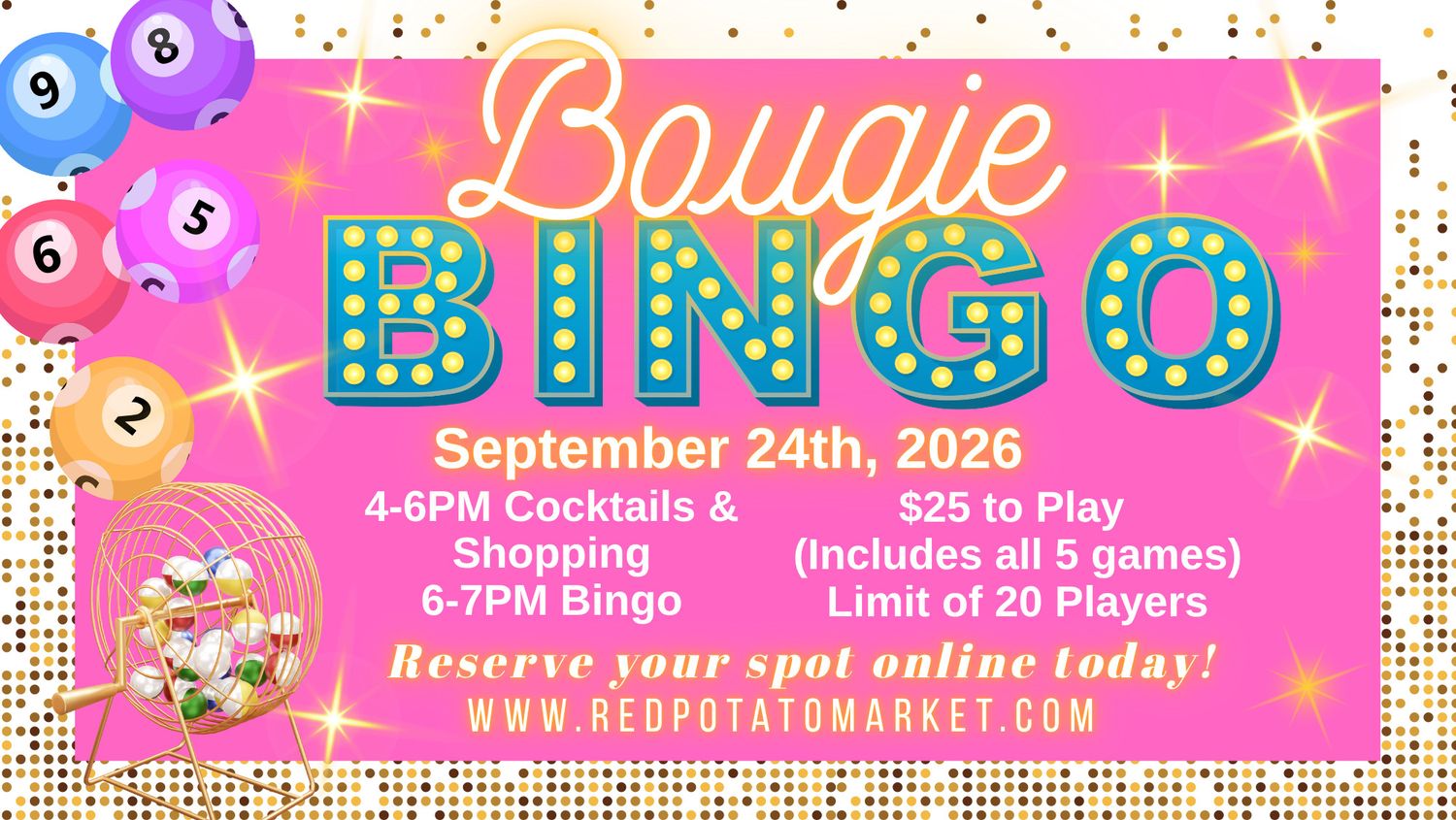 Bougie Bingo September 24th, 2026