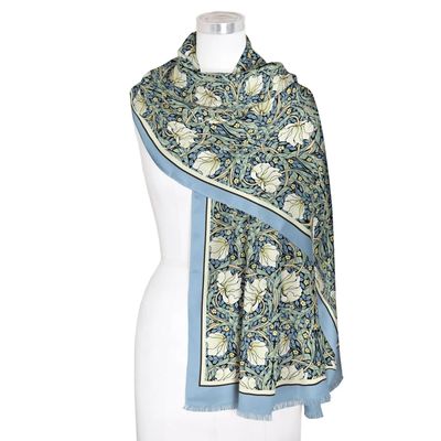 William Morris Pimpernel Silk Blend Shaw