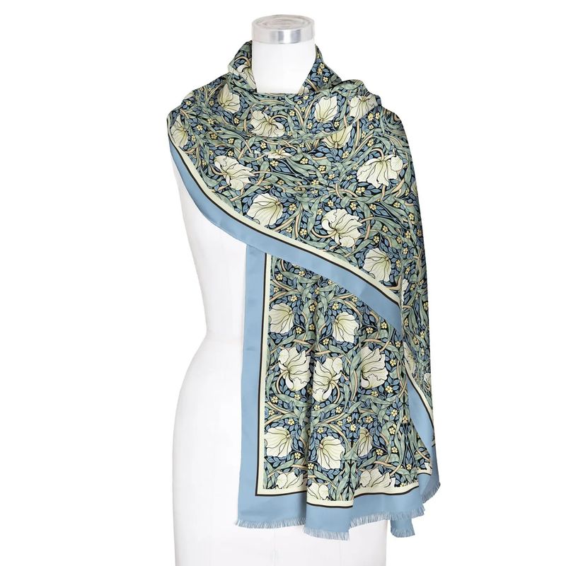 William Morris Pimpernel Silk Blend Shaw