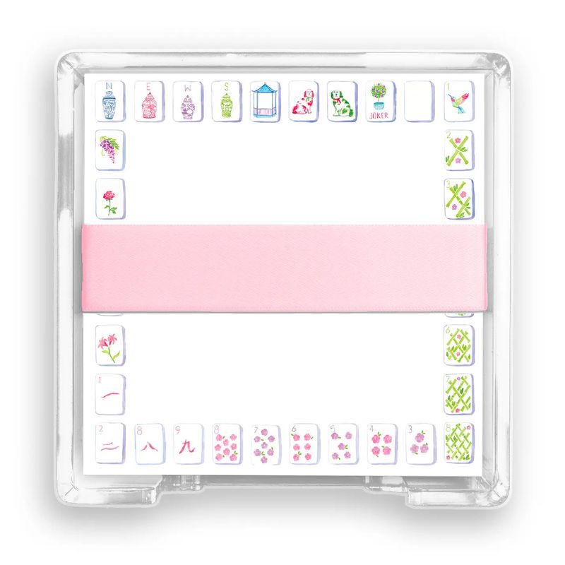 Mahjong Desk Set