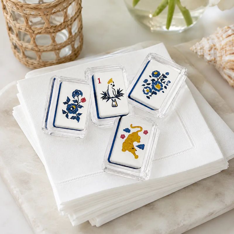 Mahjong Acrylic Napkin Weight
