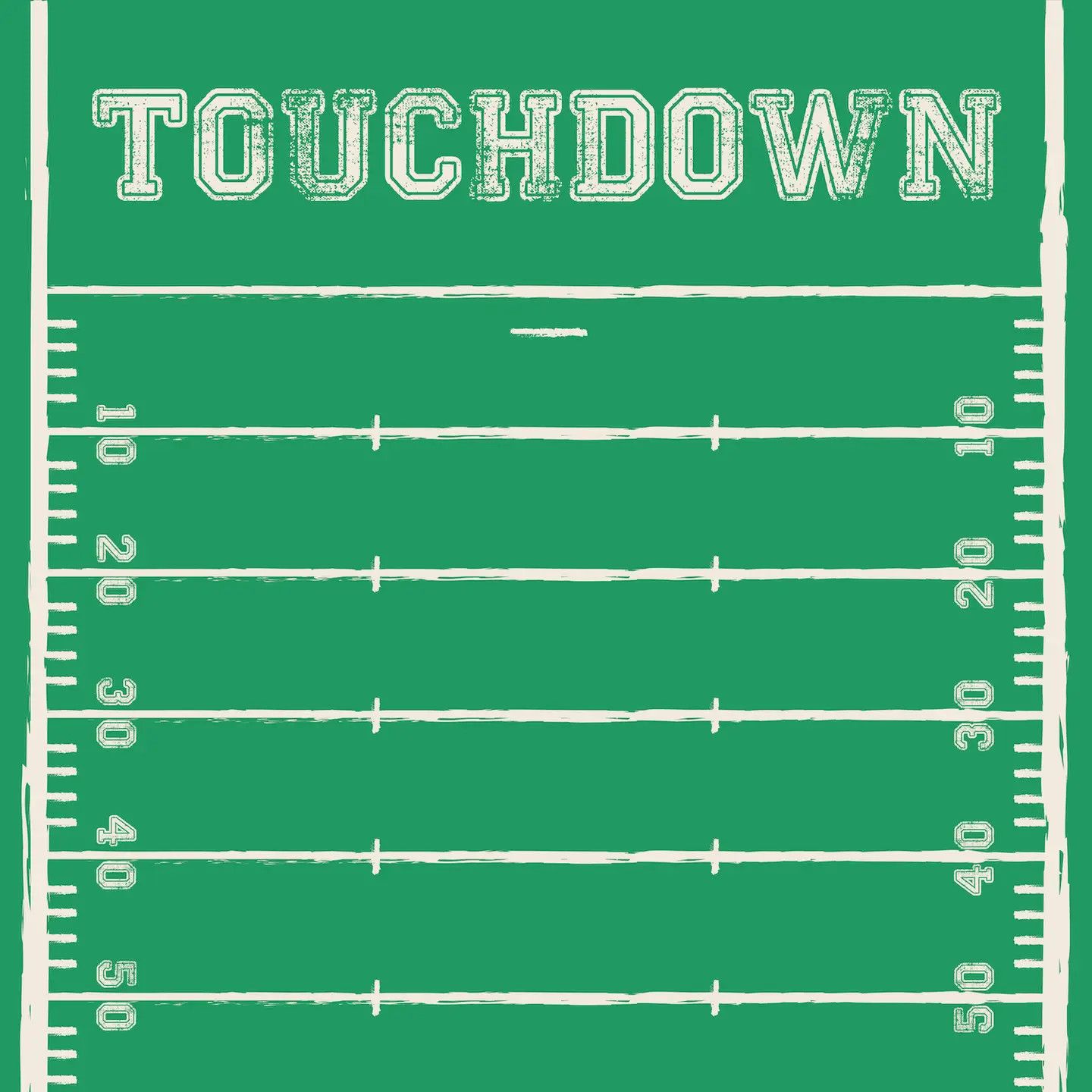 Touchdown Cocktail Napkin