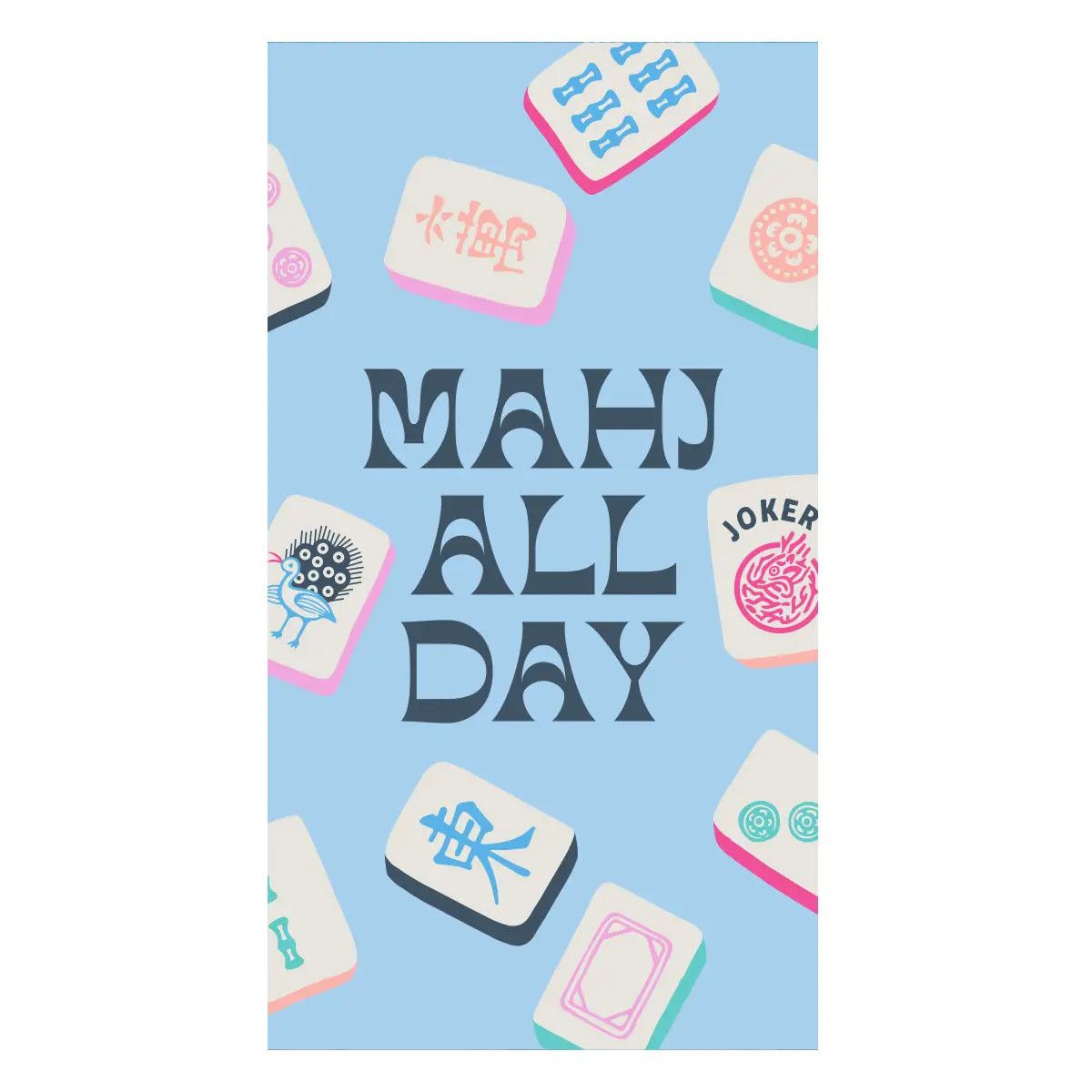 Mahj All Day Guest Towels