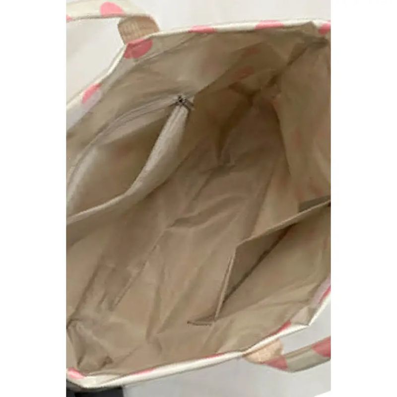 Silver Iridescent Vinyl Tote Bag
