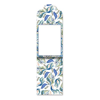 Brooch Azure Peacock Notepad