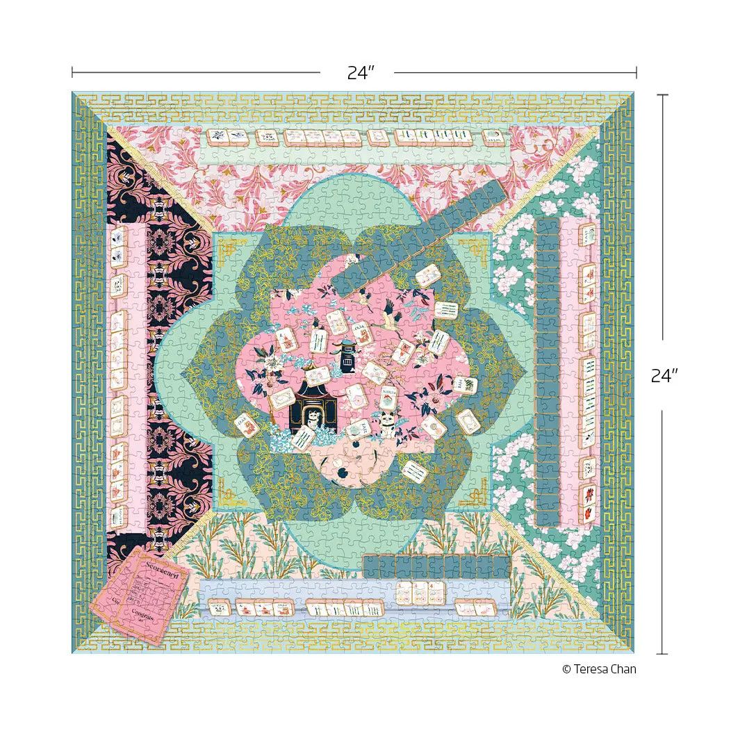 Let's Play Mahjong Puzzle 1000 Piece
