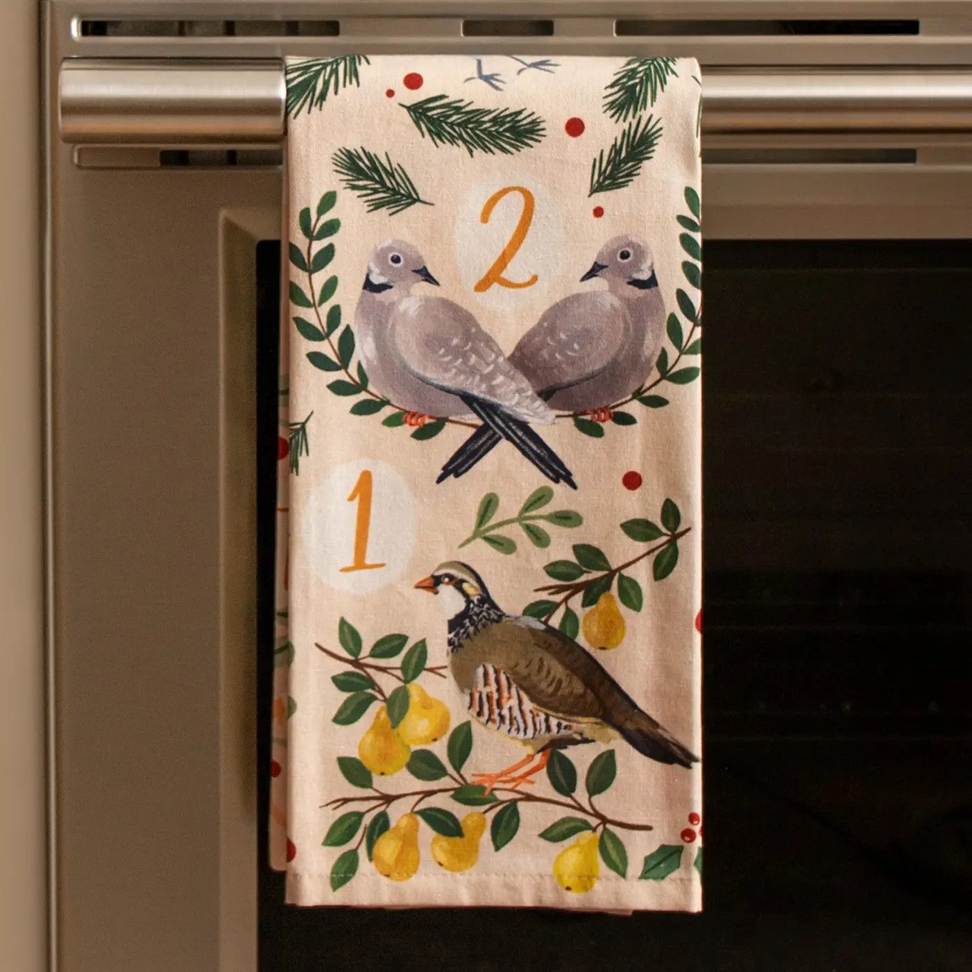 12 Days of Christmas Kitchen Towel
