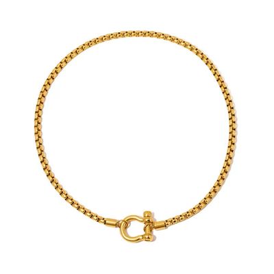 Lucky Me Horseshoe Toggle Necklace