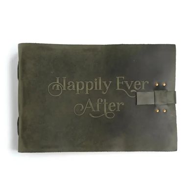 Happily Ever After Leather Story Keeper - Moss