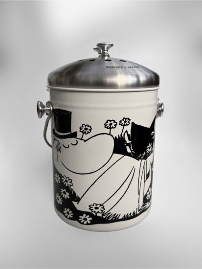 Mumin - hink för matuppsamling, 5 liter