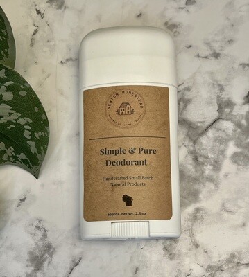 Simple & Pure Deodorant - Special Order Only