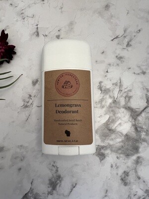 Lemongrass Deodorant - Special Order Only