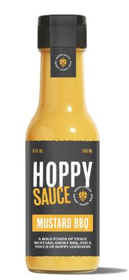 Hoppy Mustard Bbq Bottle 5 Oz Net Weight