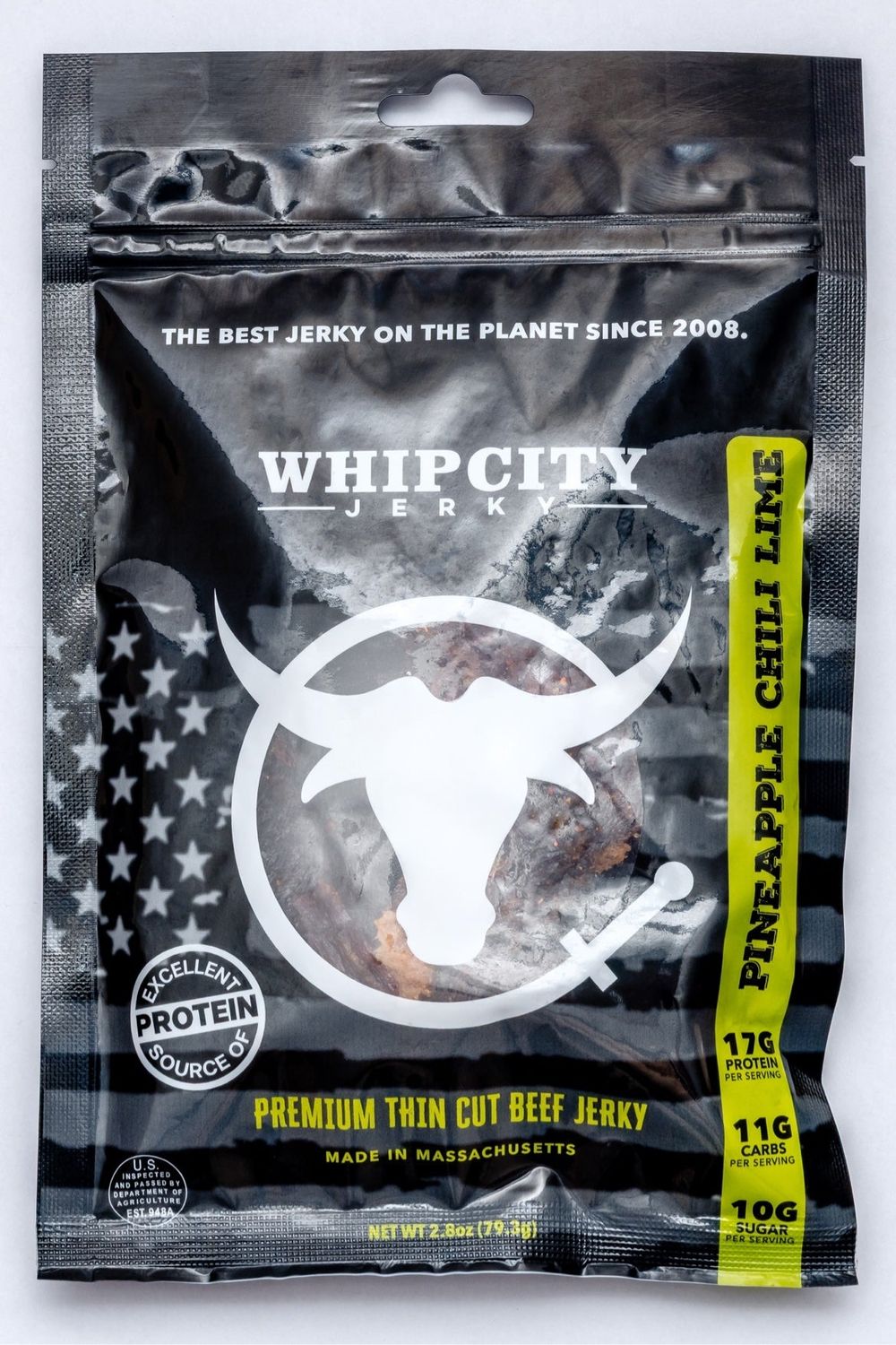 Sweet Heat Pineapple Chili Lime Beef Jerky