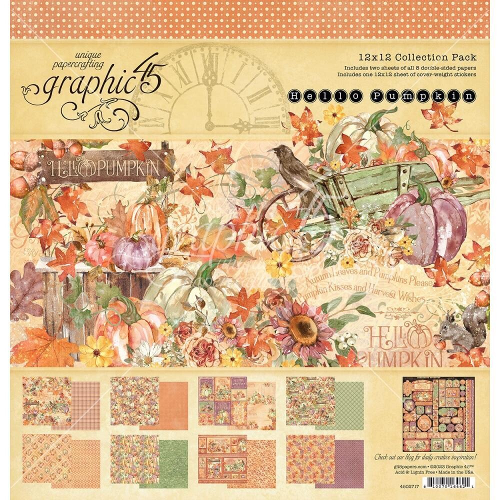12x12 Collection Pack - Hello Pumpkin Collection