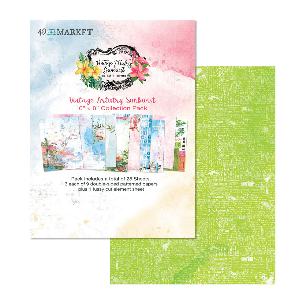 6x8 Collection Pack - Vintage Artistry Sunburst Collection