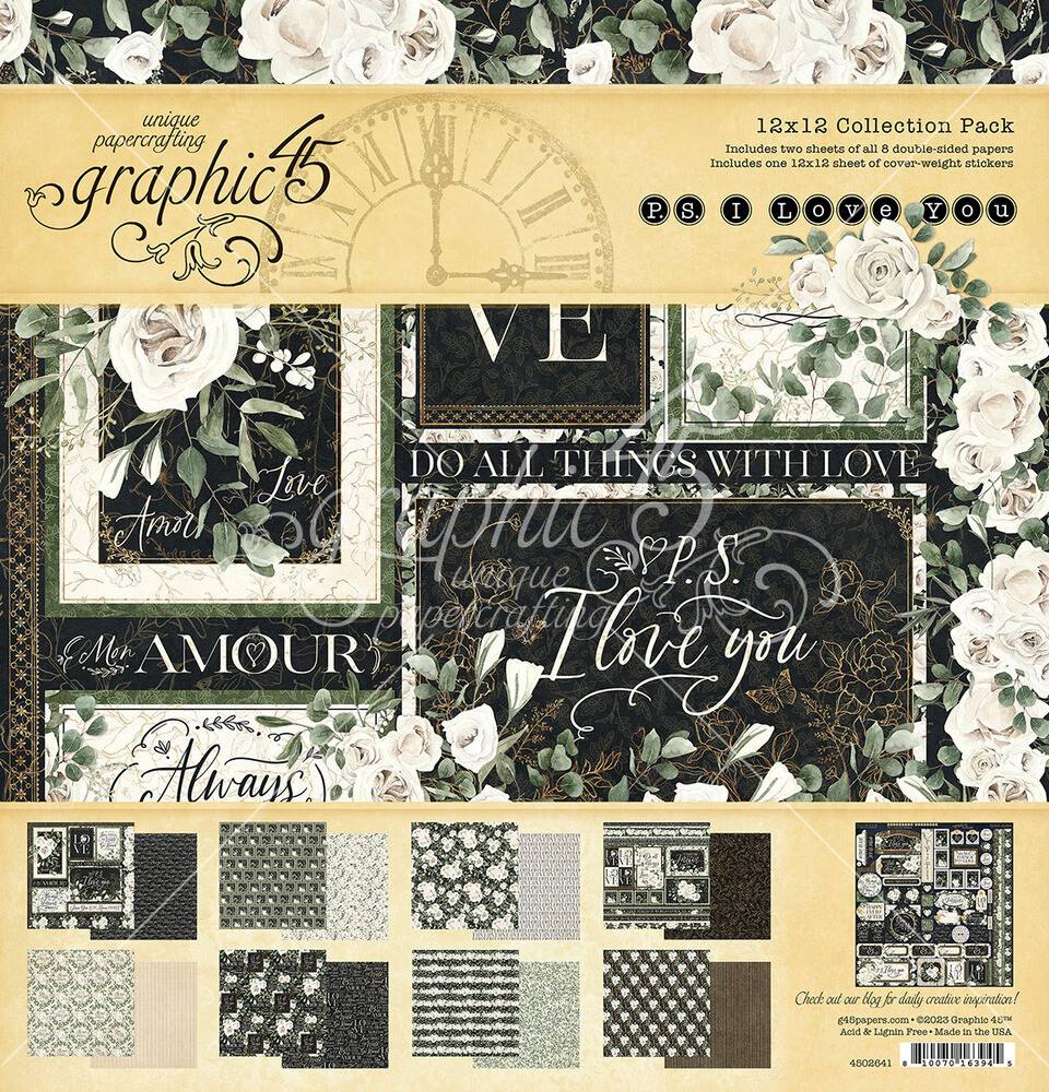 8x8 Collection Pack - P.S. I Love You Collection