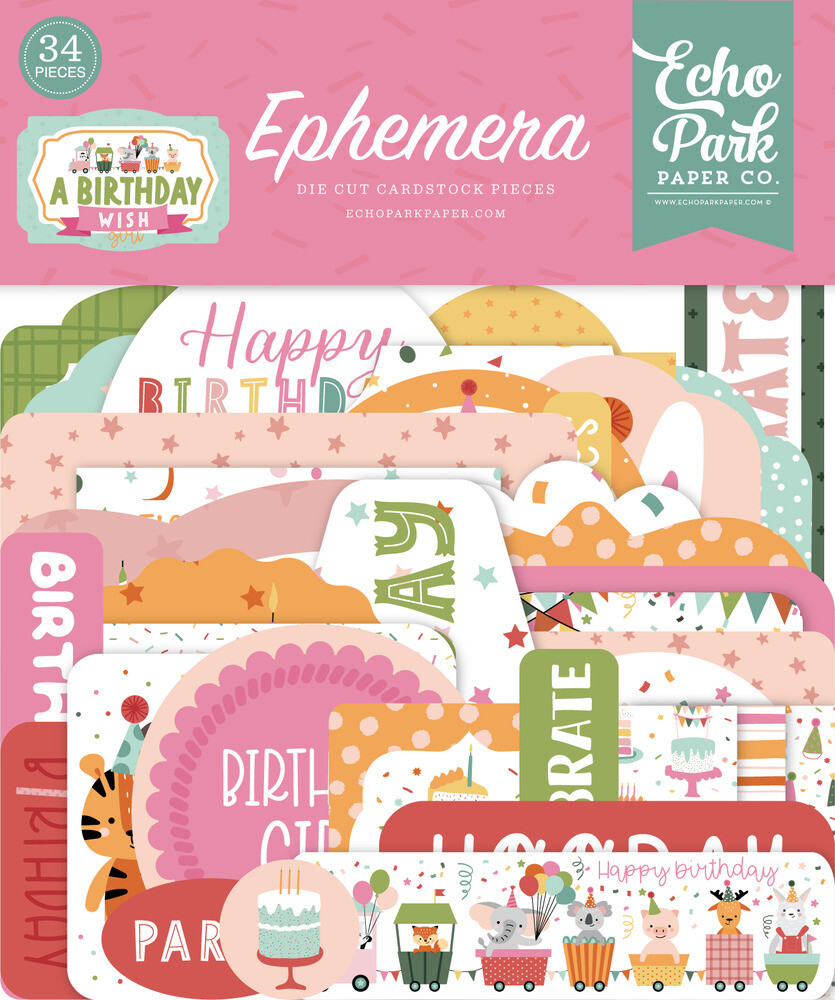 Ephemera - A Birthday Wish Girl Collection