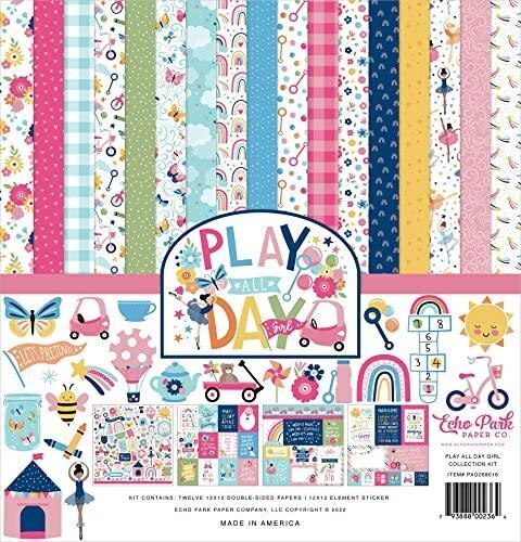 12x12 Collection Kit - Play All Day Girl Collection